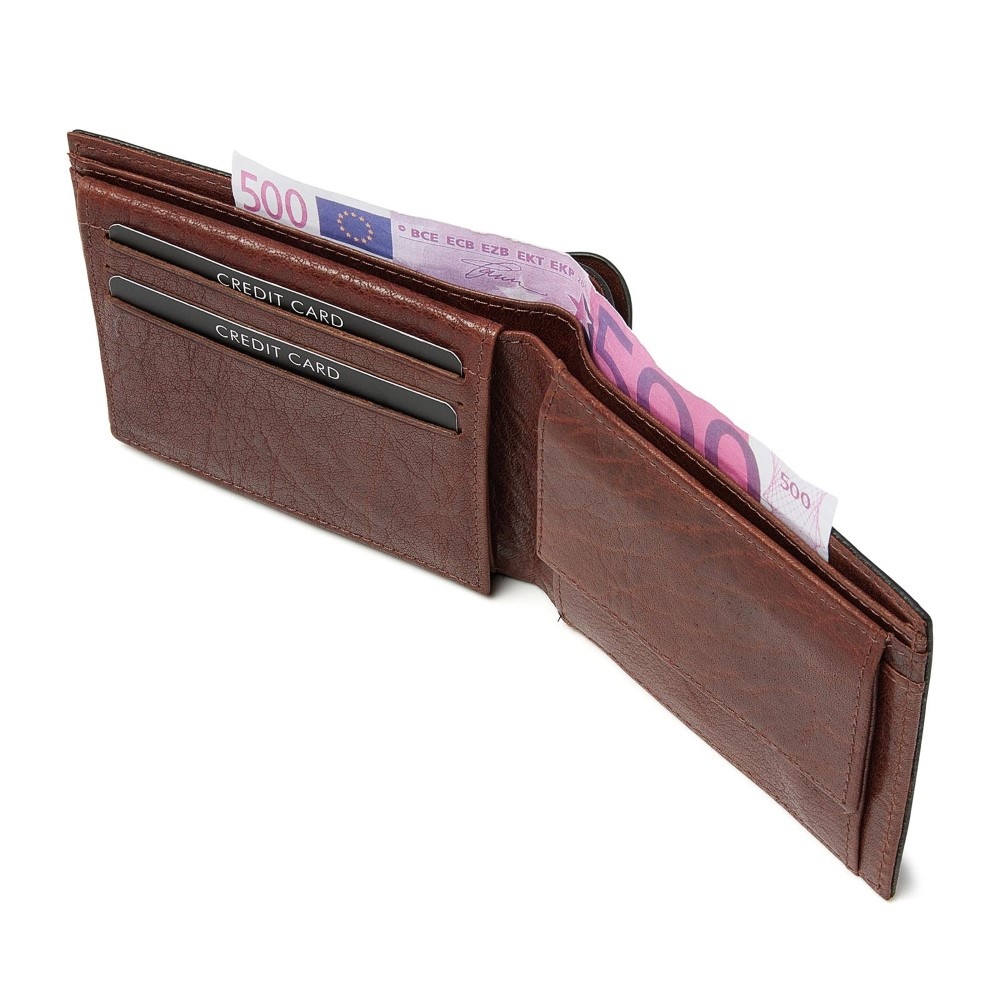dR Amsterdam Waxi billfold chestnut - 78524