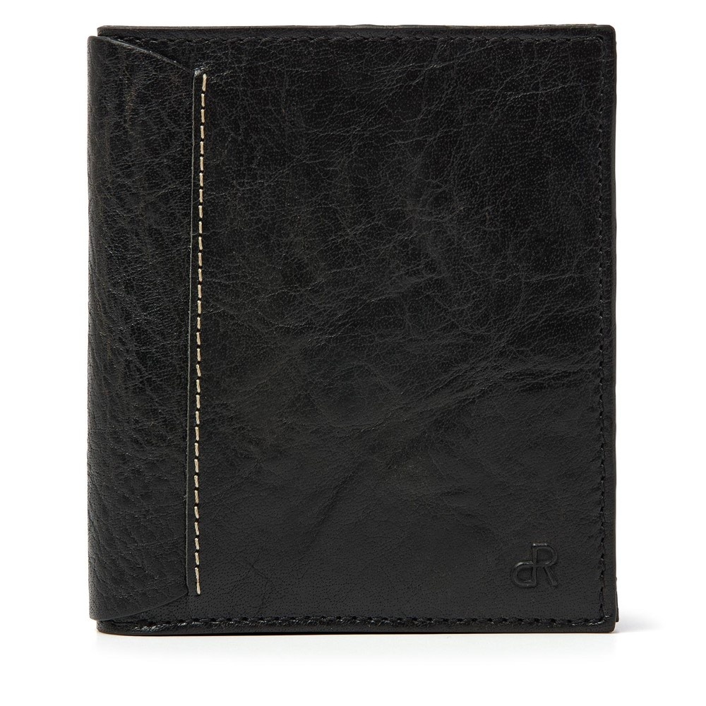 dR Amsterdam Waxi portefeuille zwart - 78704