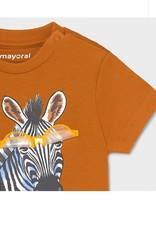 Mayoral T-shirt camel Zebra