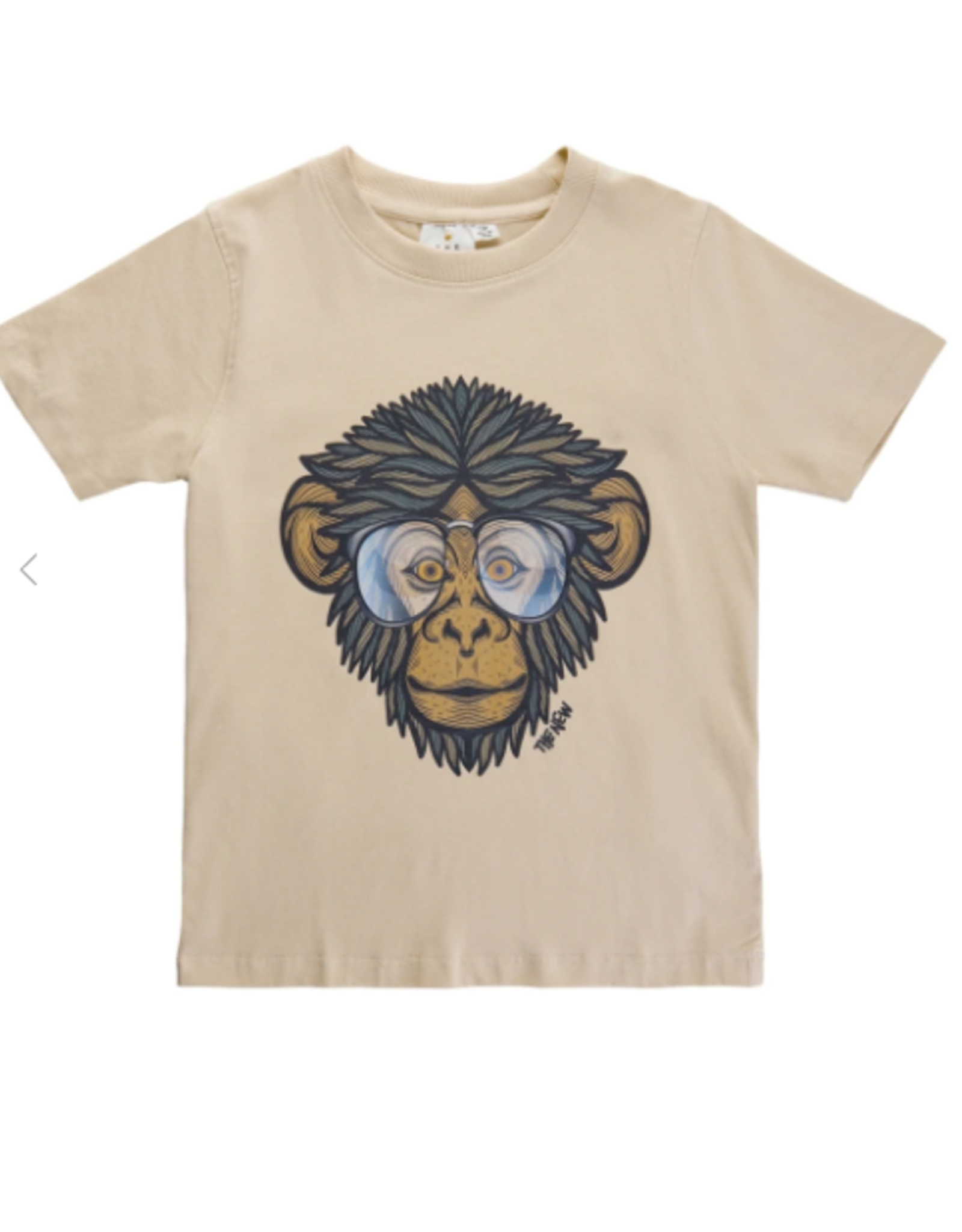 The New T-shirt beige baviaan