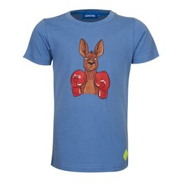 Someone T-shirt blauw skippy bokser