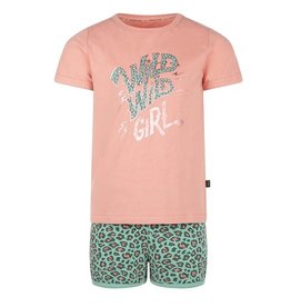 Charlie Choe Pyjama Pink/Green leopard