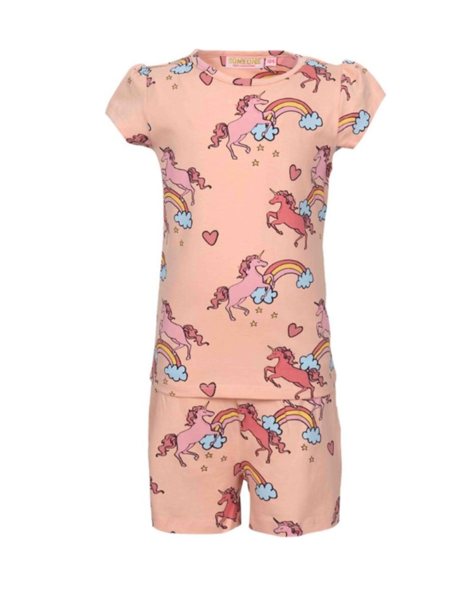 Someone Pyjama orange unicorn