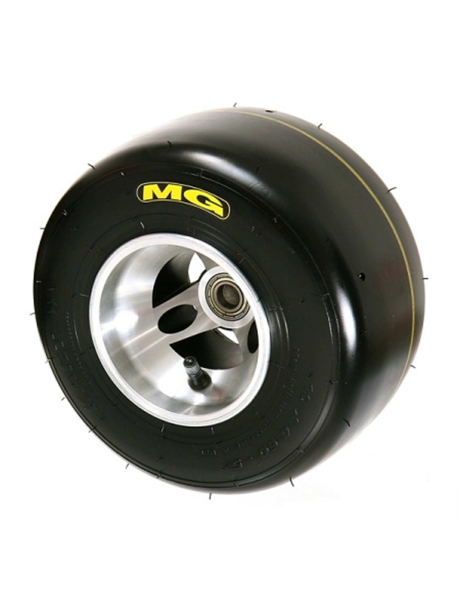 MG Tire MG SM yellow front tire 10x4.5-5