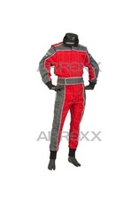 Arroxx Arroxx suit cotton red grey