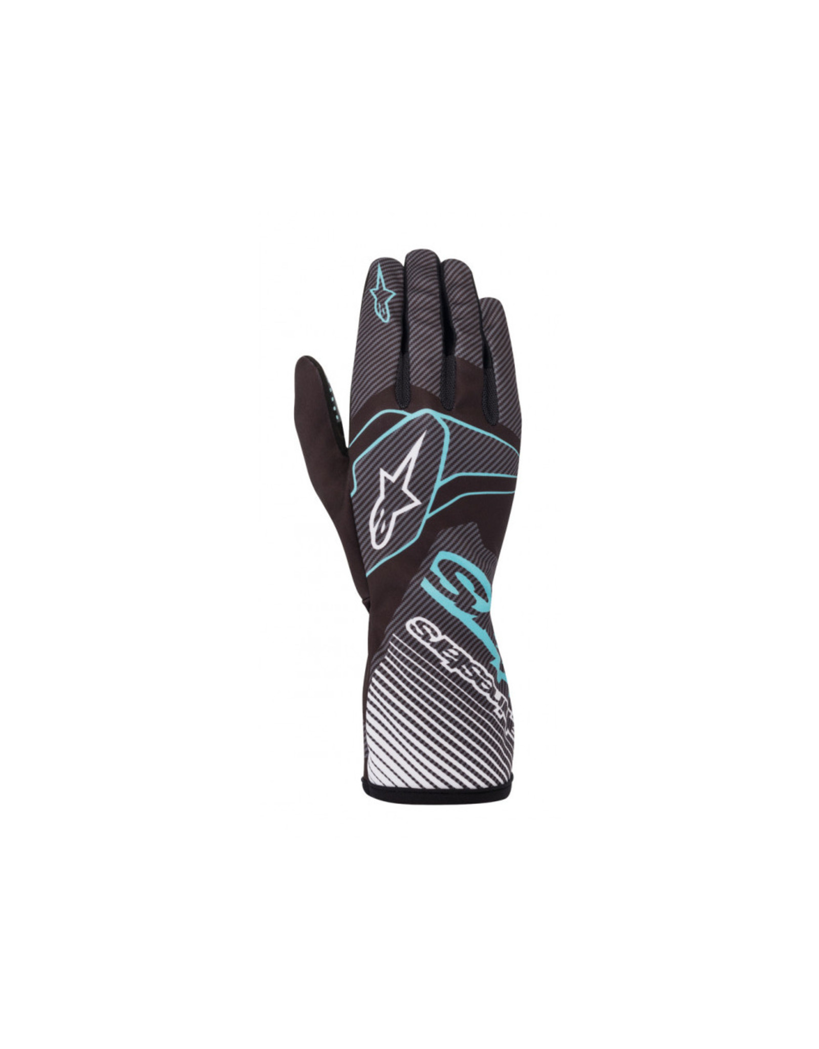 Alpinestars Alpinestars Tech 1-K glove Black / turqoise