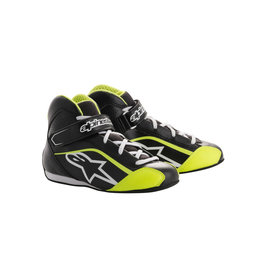 Alpinestars Alpinestars Tech-1 K S (kinder kart schoenen) ZWART/WIT/FLUO GEEL