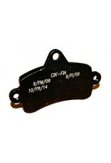 Top Kart Top Kart mini brake pad black (hard)