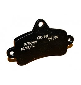 Top Kart Top Kart mini brake pad black (hard)