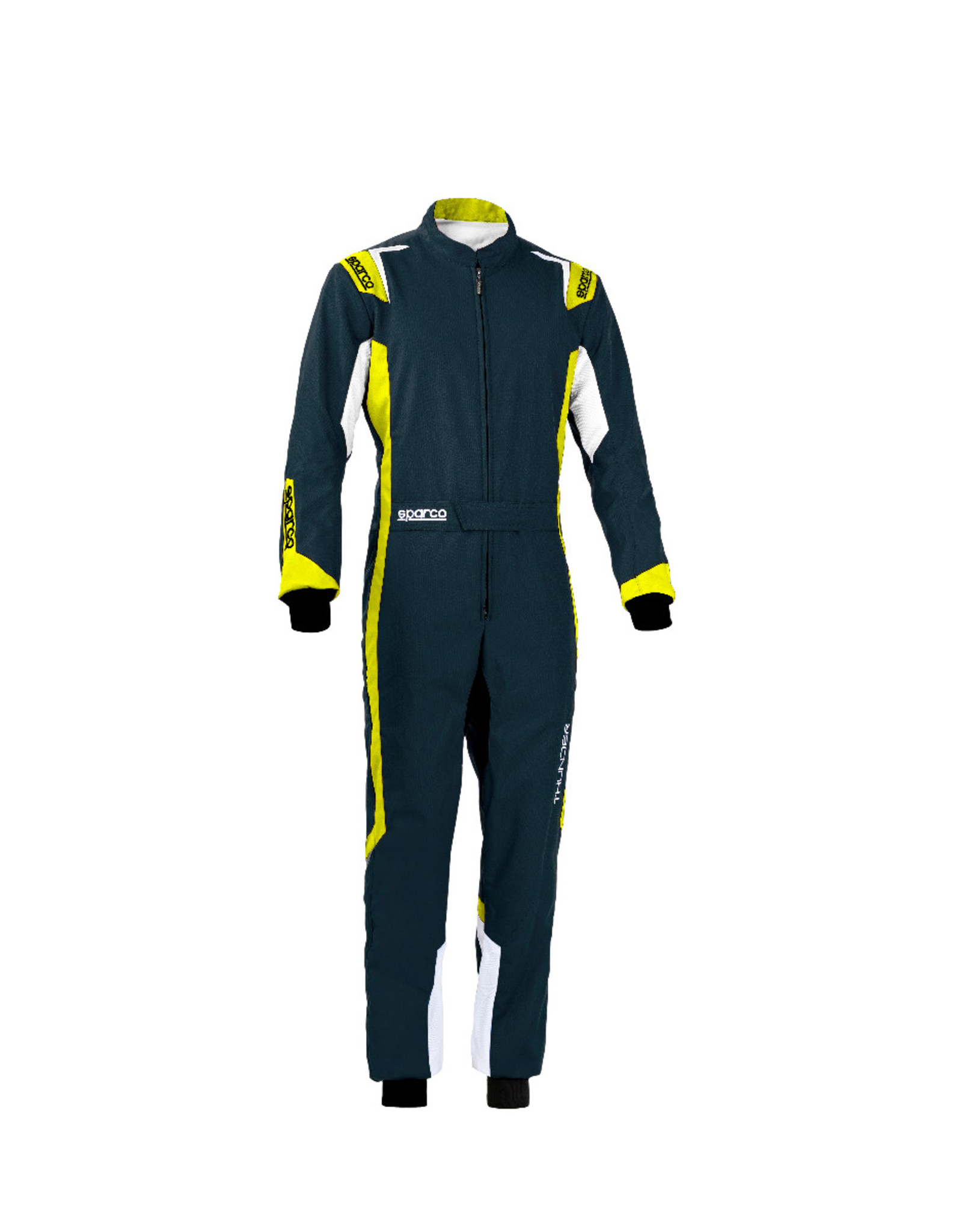 Sparco Sparco thunder overall kids grijs/geel