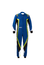 Sparco Sparco kerb overall blauw/geel