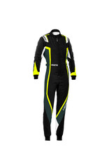Sparco Sparco kerb overall lady zwart/geel