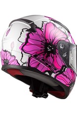 LS2 LS2 FF353 Rapid II poppies wit/roze