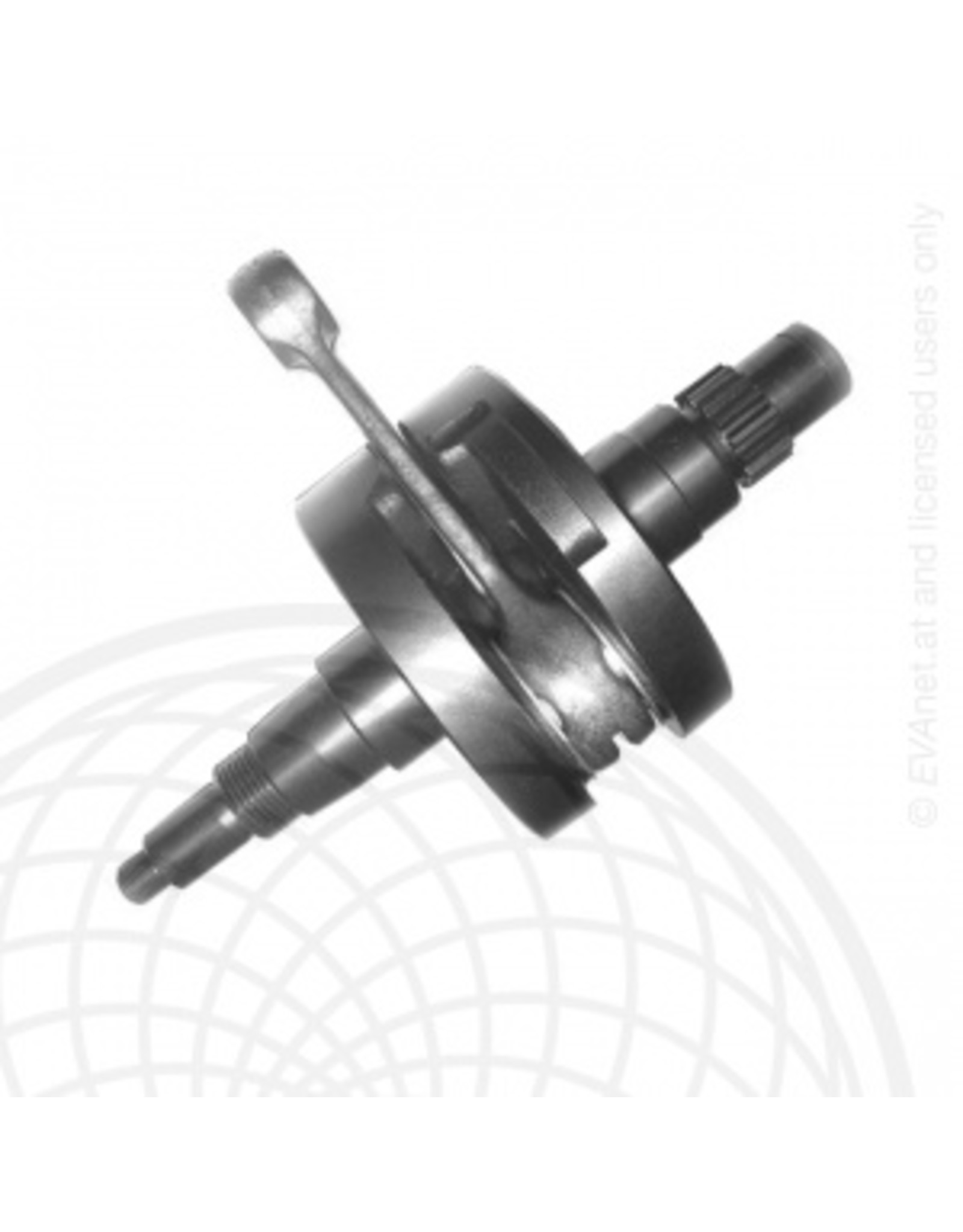 Rotax Max Rotax max crankshaft complete