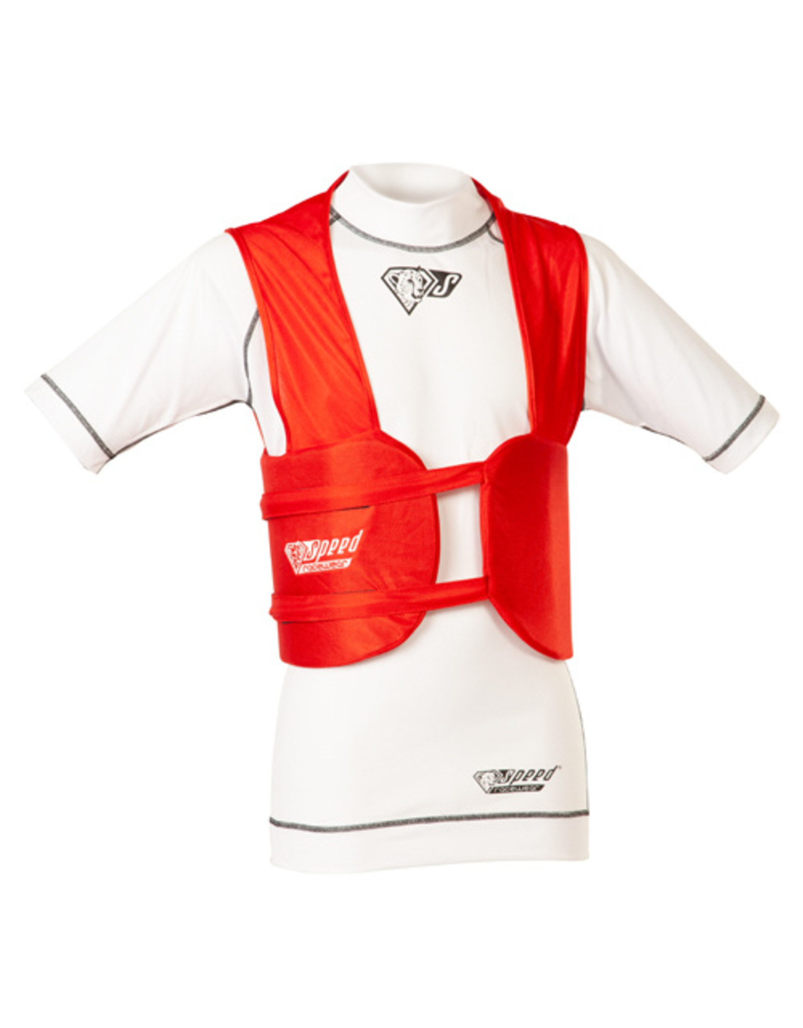 Speed Racewear Speed rib vest rood