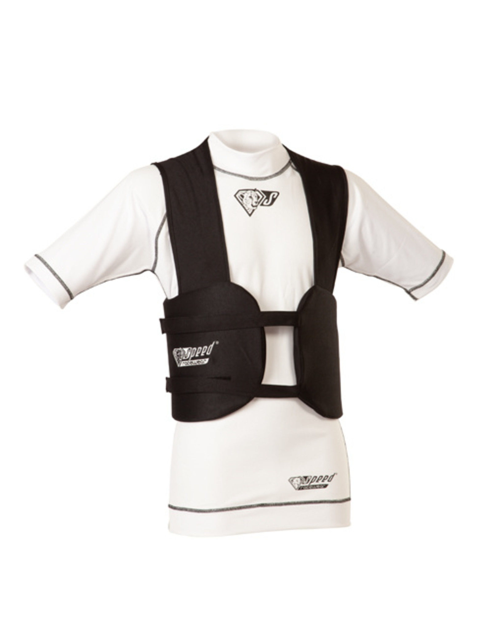 Speed Racewear Speed rib vest zwart