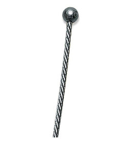 Kartsandparts Throttle / Brake / Clutch cable rond head 2M x 1.9MM
