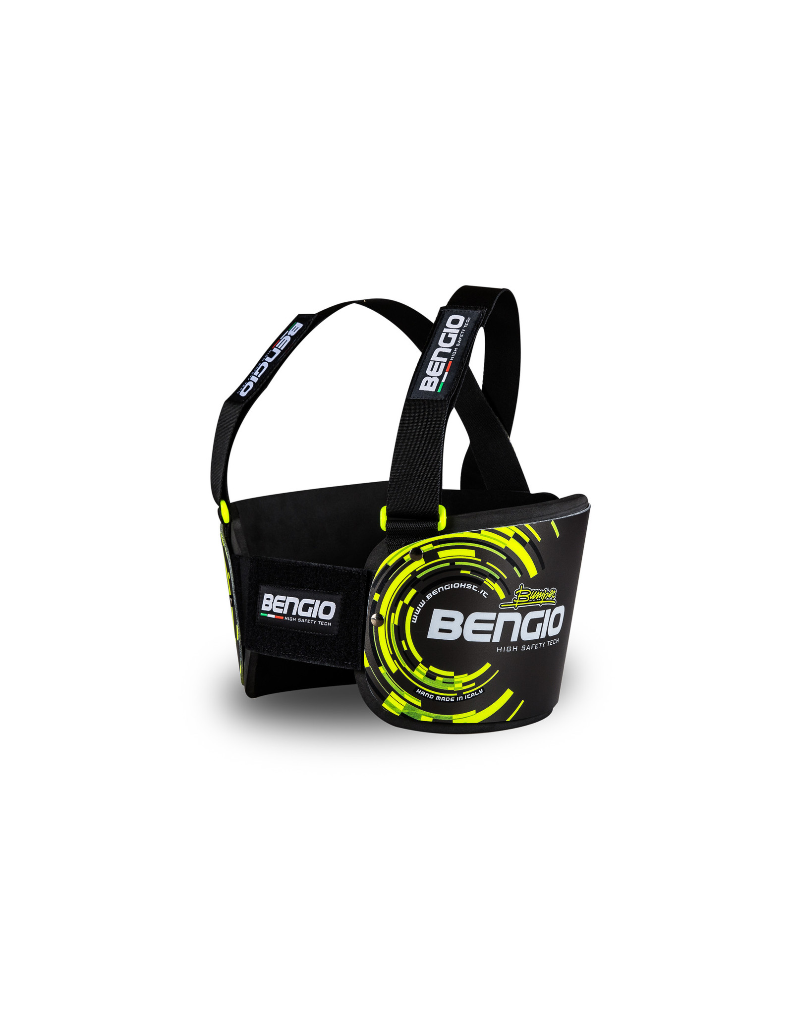 Bengio Bengio bumper rib protector black/ fluo yellow