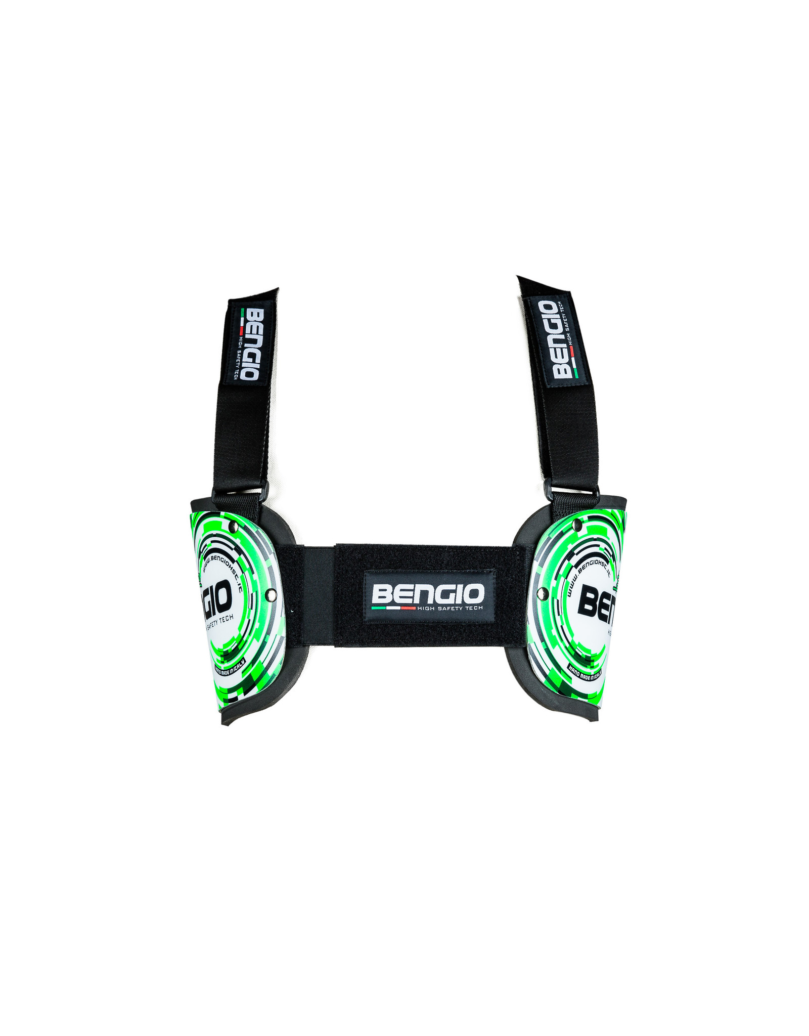 Bengio Bengio bumper rib protector white/ fluo yellow