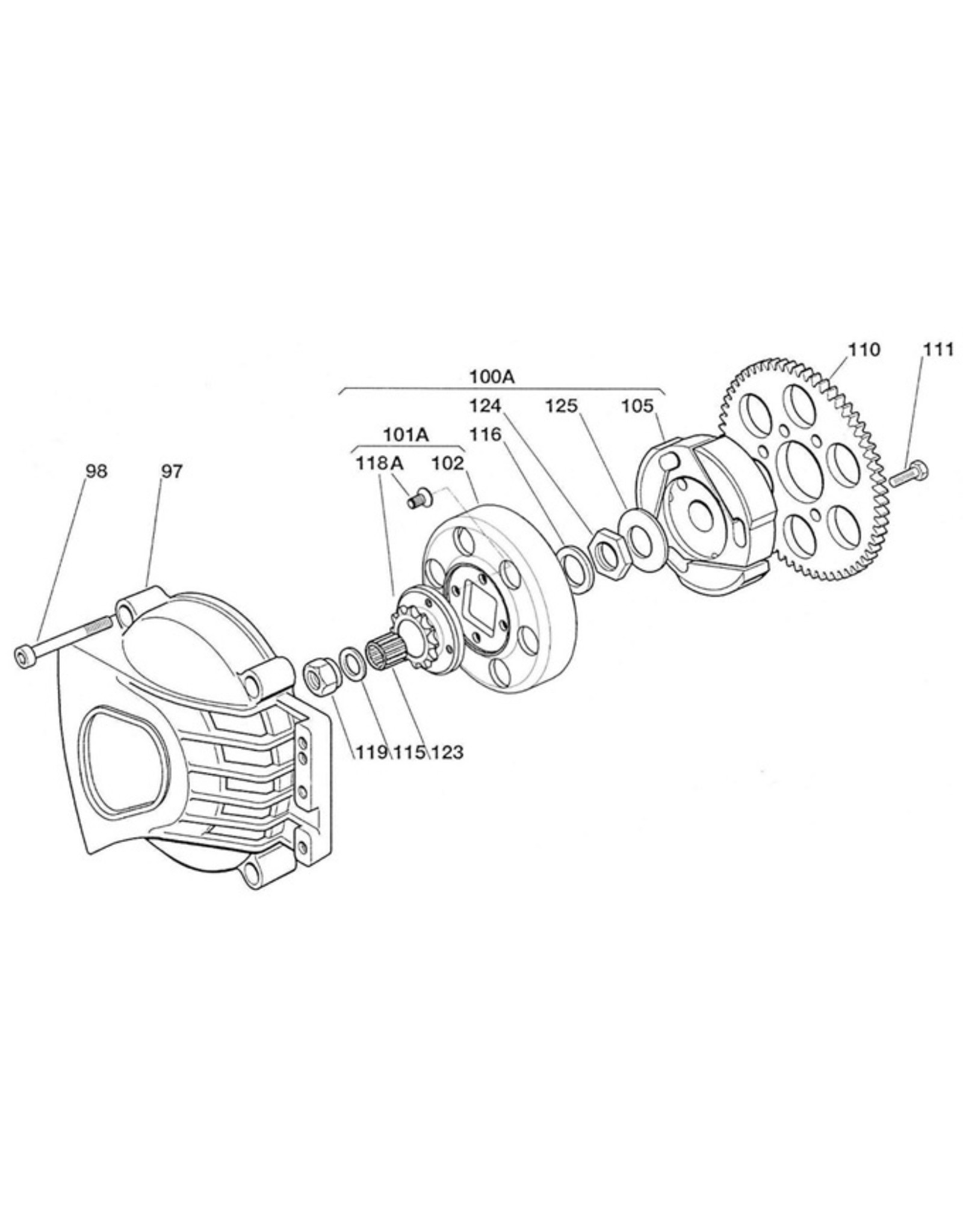 Iame Iame X30 Koppeling ring