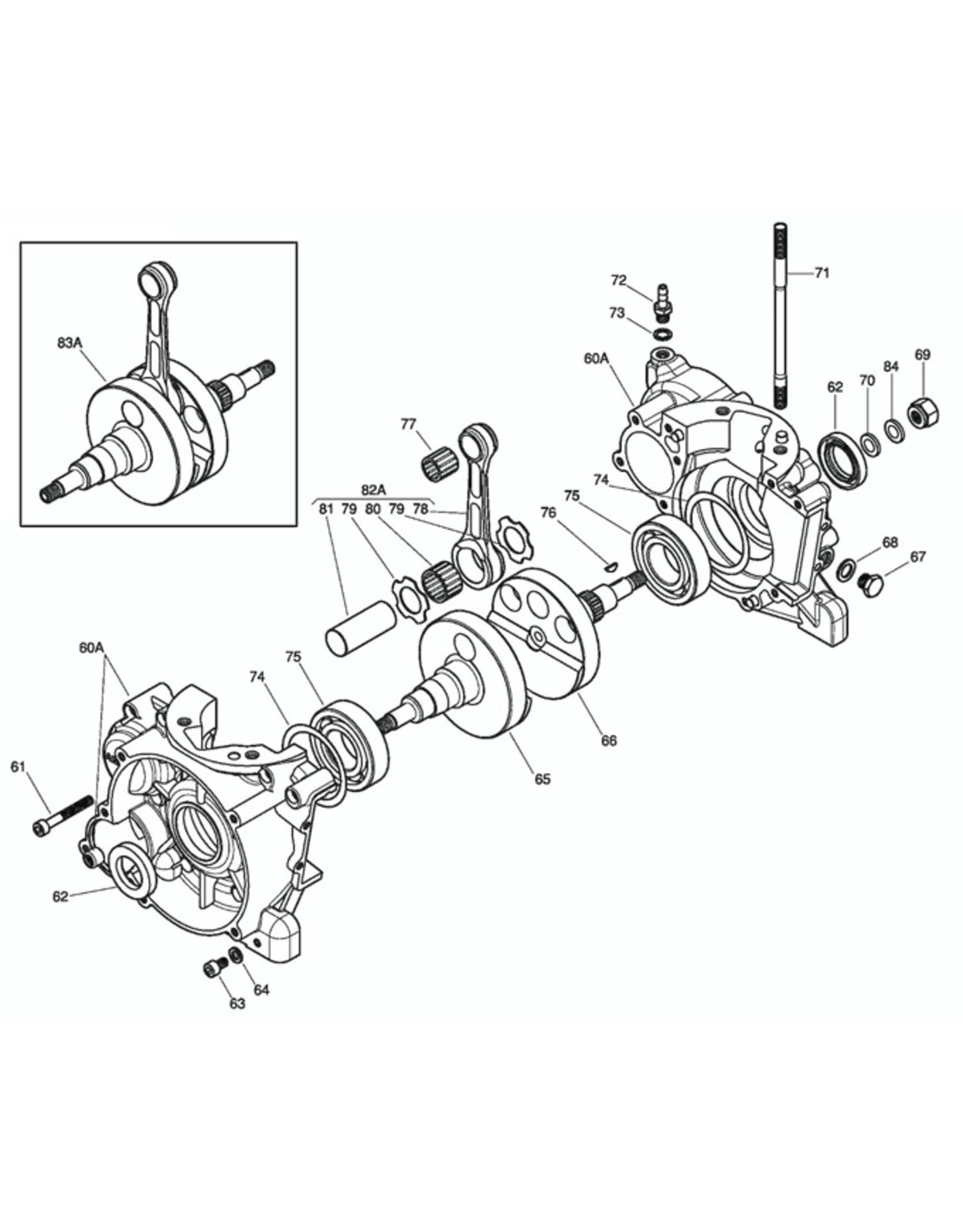 Iame Iame X30 piston bearing