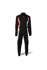 Speed Racewear Speed LVL2 Overall RS-3 Barcelona zwart/wit/rood