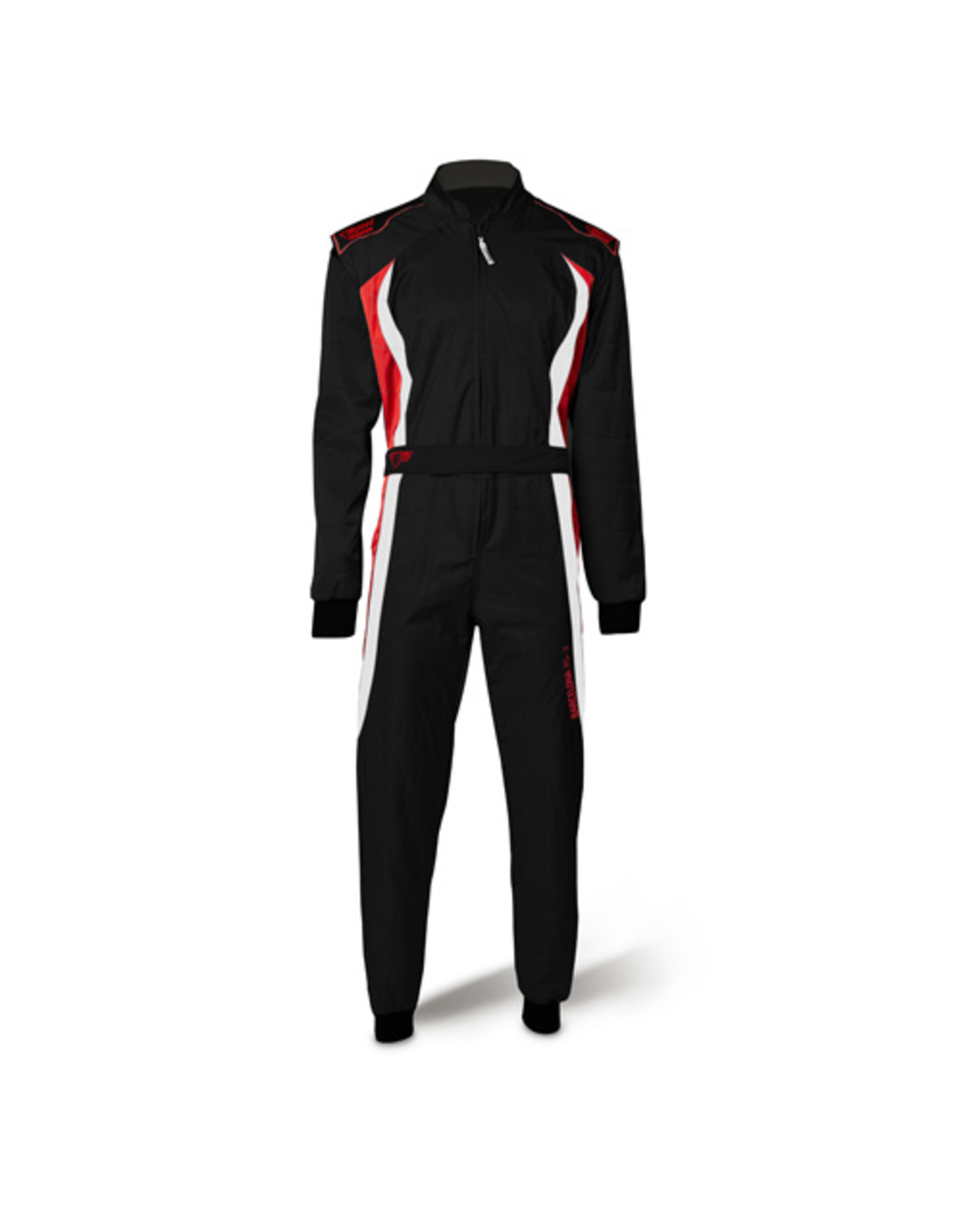 Speed Racewear Speed LVL2 Overall RS-3 Barcelona zwart/wit/rood