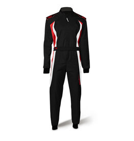 Speed Racewear Speed LVL2 suit RS-3 Barcelona black / white / red