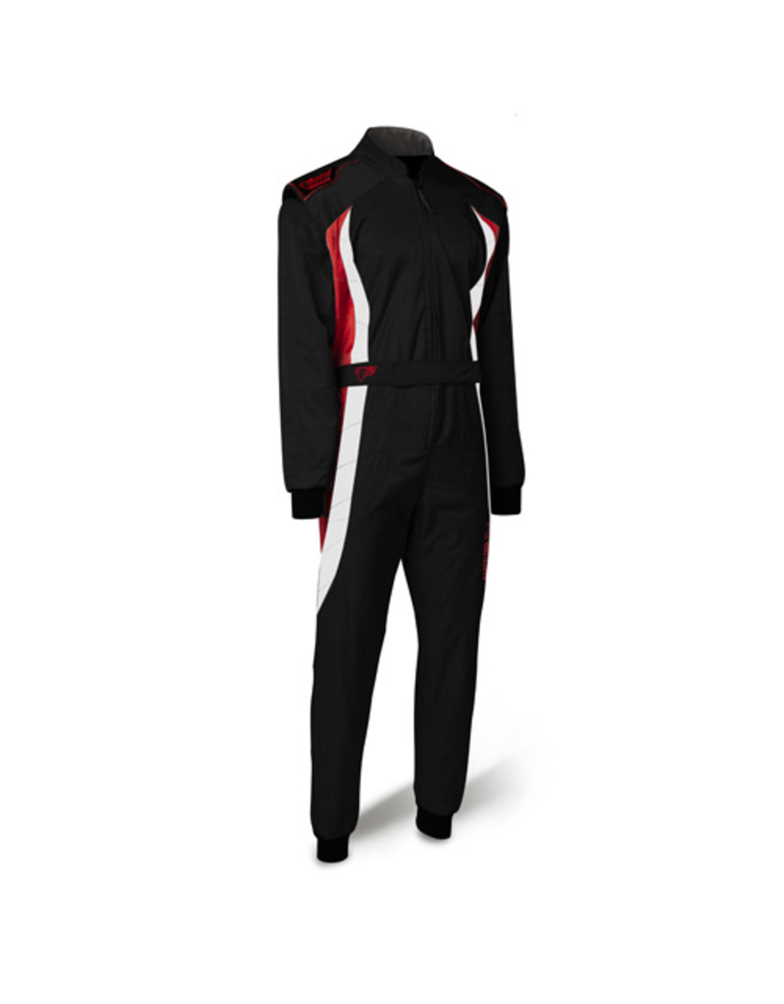Speed Racewear Speed LVL2 Overall RS-3 Barcelona zwart/wit/rood