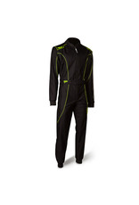 Speed Racewear Speed LVL2 suit RS-1 Barcelona black / Fluo Yellow