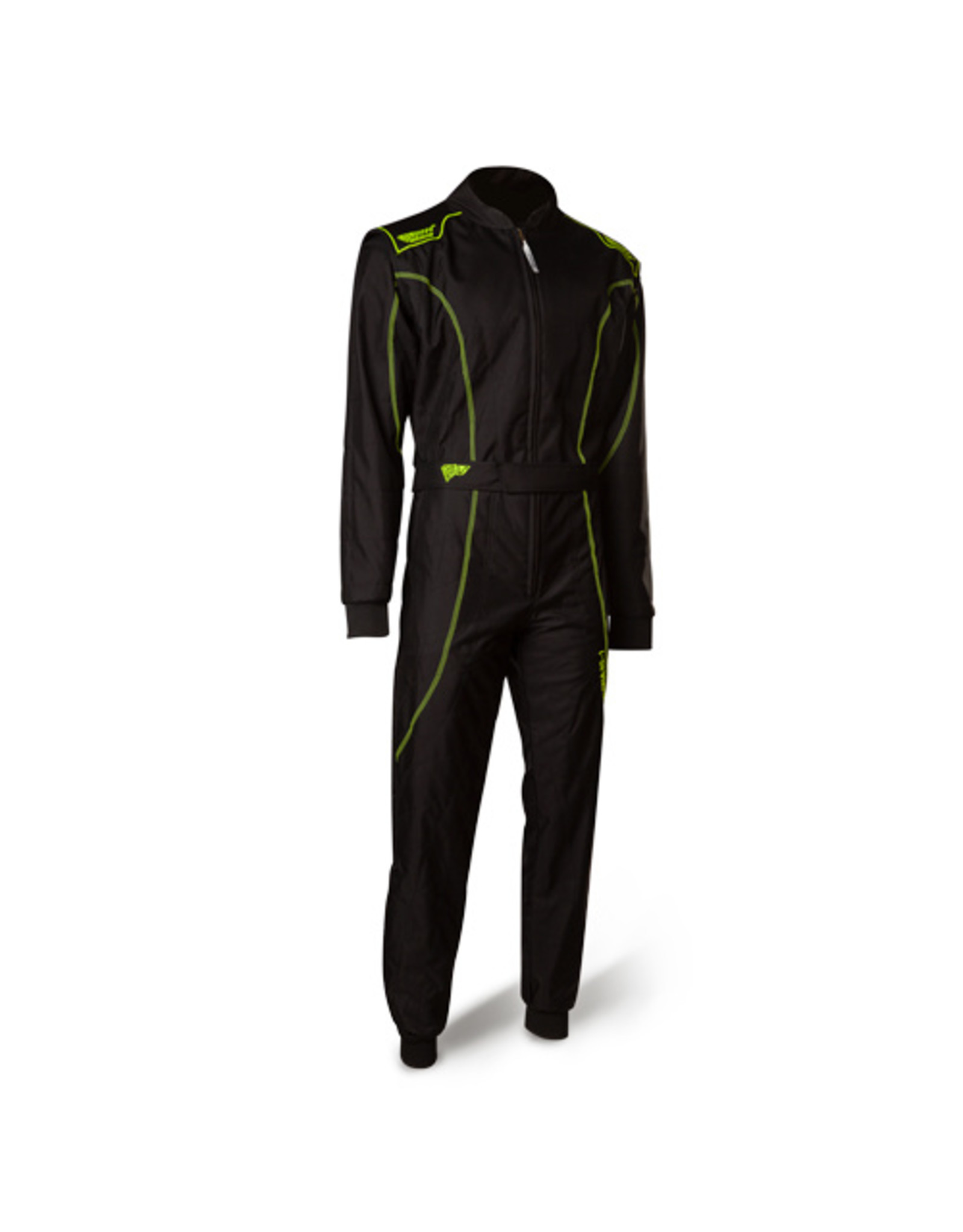 Speed Racewear Speed LVL2 suit RS-1 Barcelona black / Fluo Yellow