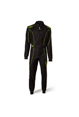 Speed Racewear Speed LVL2 Overall RS-1 Barcelona zwart/fluor geel