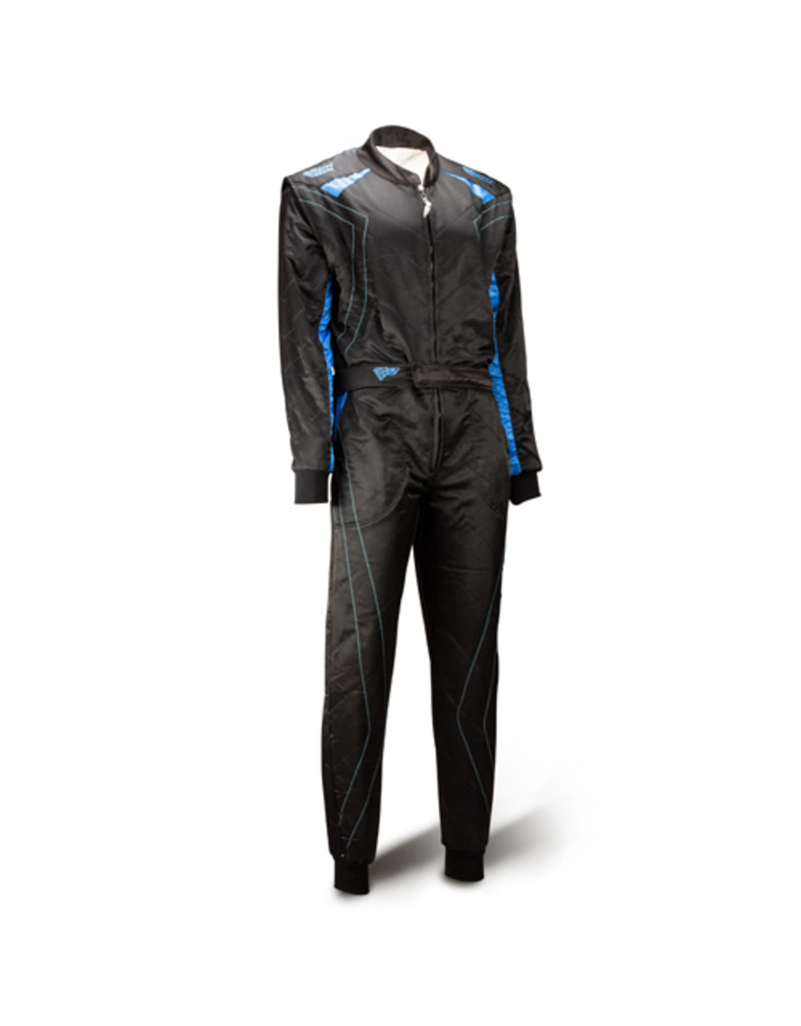 Speed Racewear Speed 2 lagen Overall RS-2 Silverstone zwart/blauw