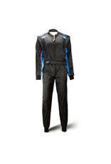 Speed Racewear Speed 2 lagen Overall RS-2 Silverstone zwart/blauw