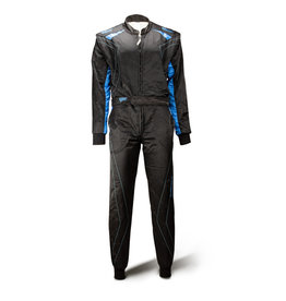 Speed Racewear Speed 2 layer suit RS-2 Silverstone black / blue