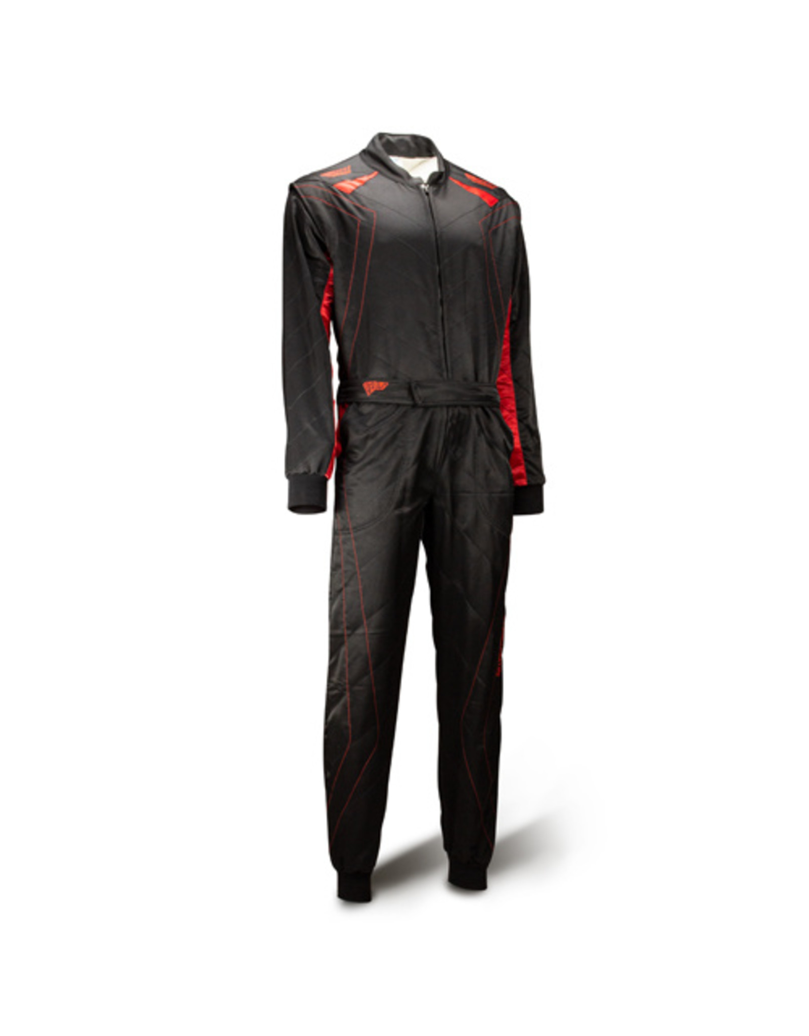 Speed Racewear Speed 2 lagen Overall RS-2 Silverstone zwart/rood