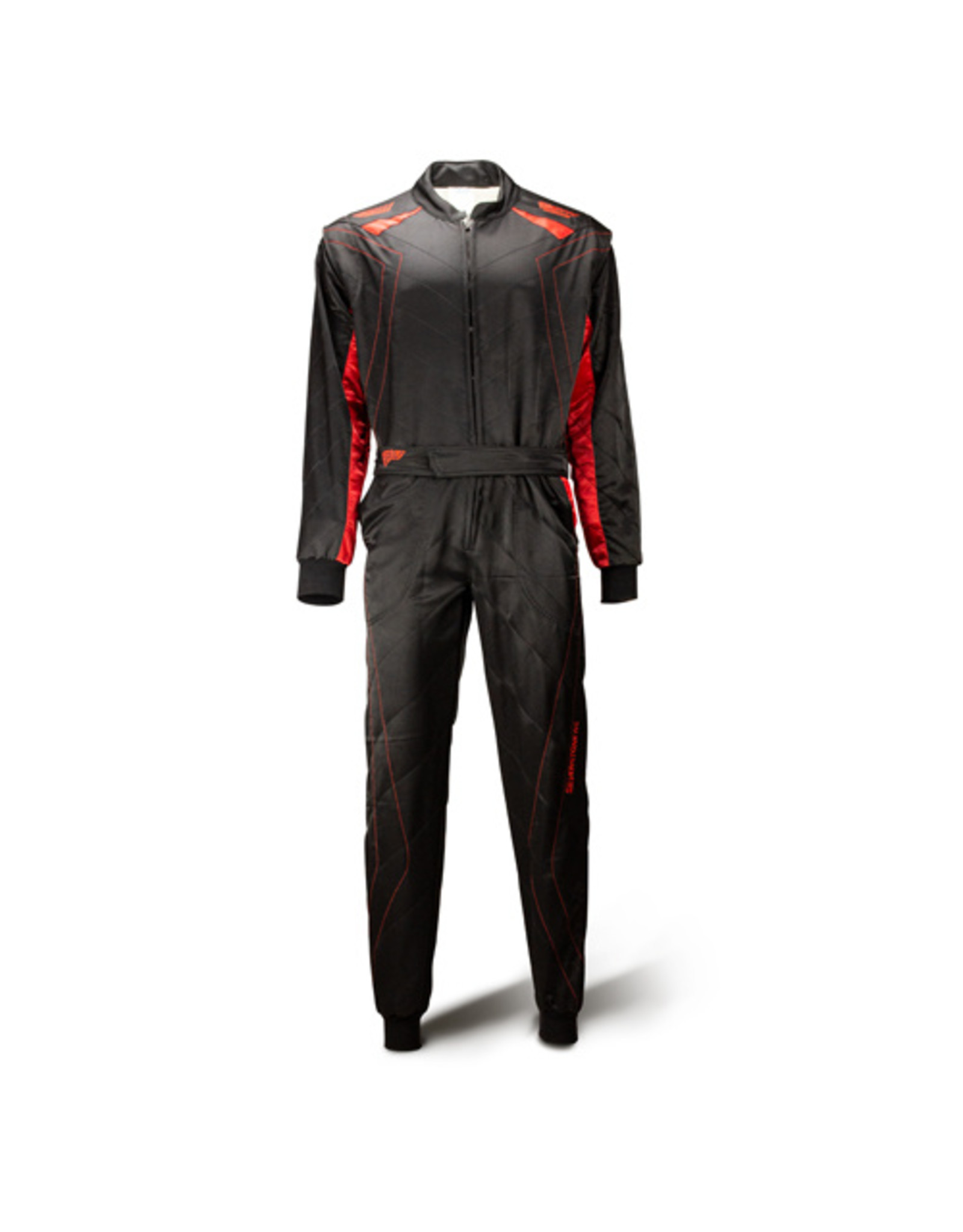 Speed Racewear Speed 2 lagen Overall RS-2 Silverstone zwart/rood