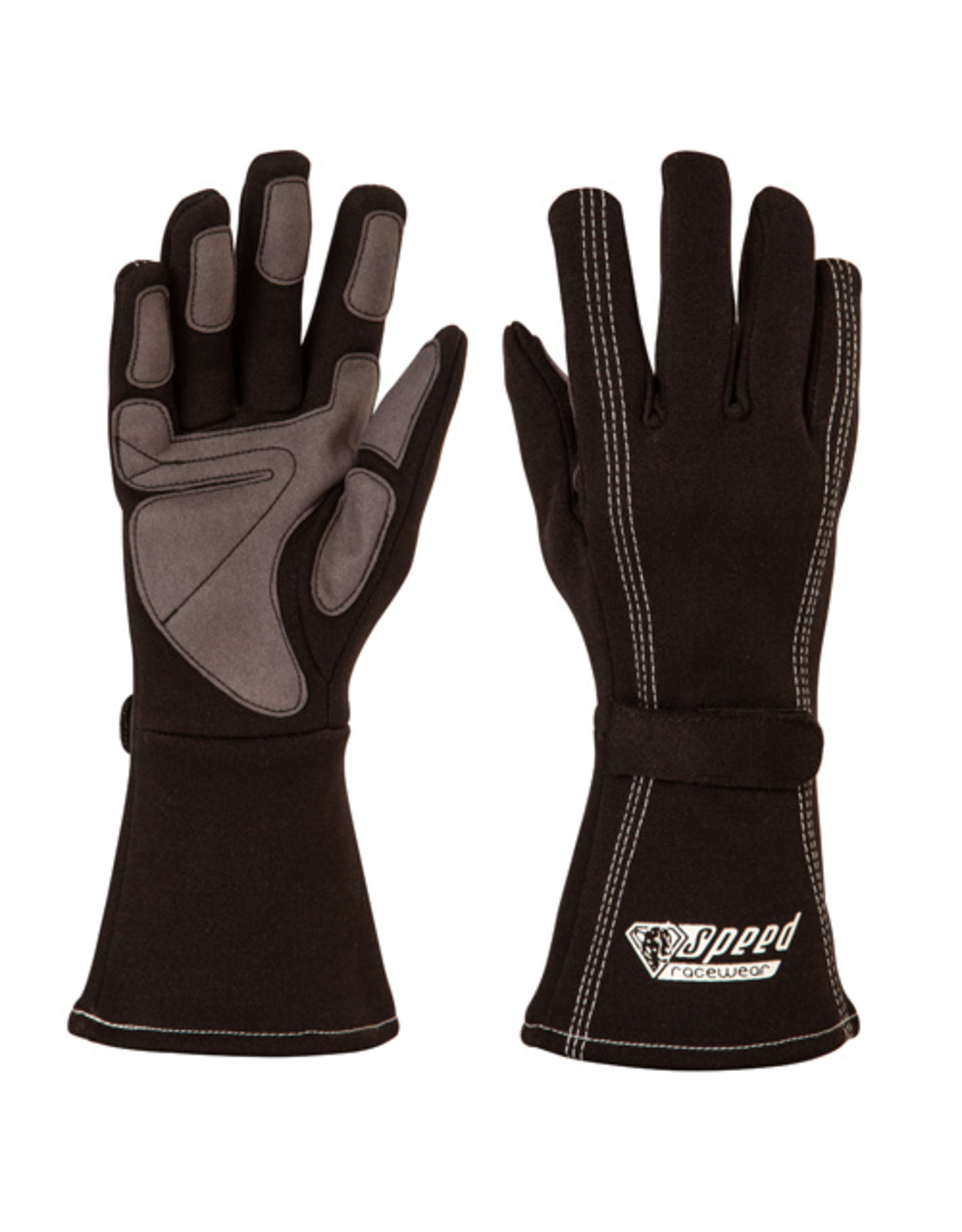 Speed Racewear Speed handschoenen Auckland G-1 Zwart