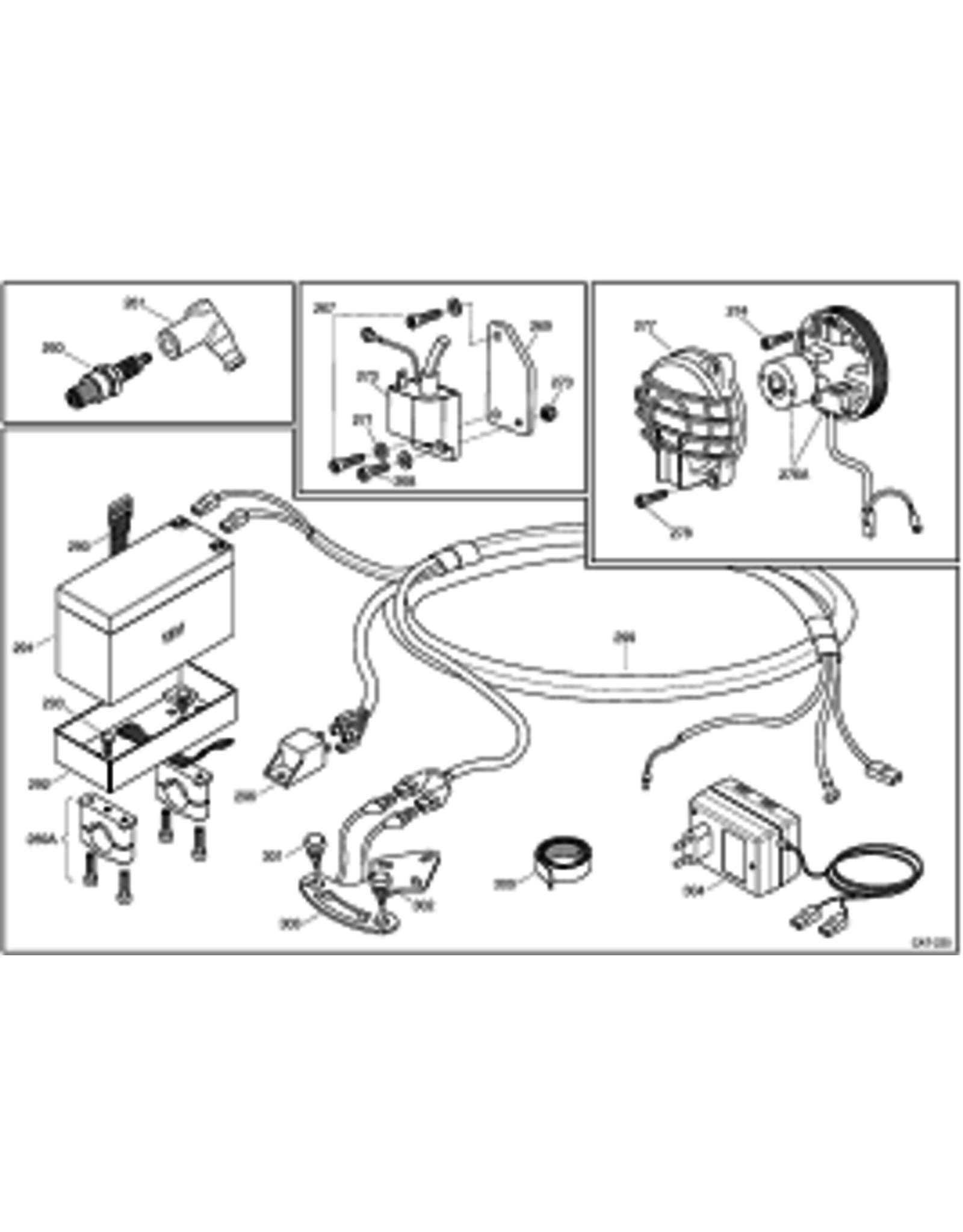 Iame Iame 60CC support bobine