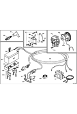 Iame  Iame battery box frame clamp 28MM