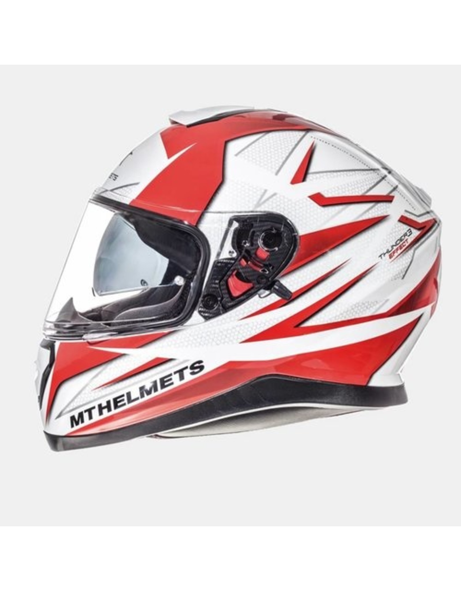 MT Helmets MT helmets Thunder 3 Wit rood