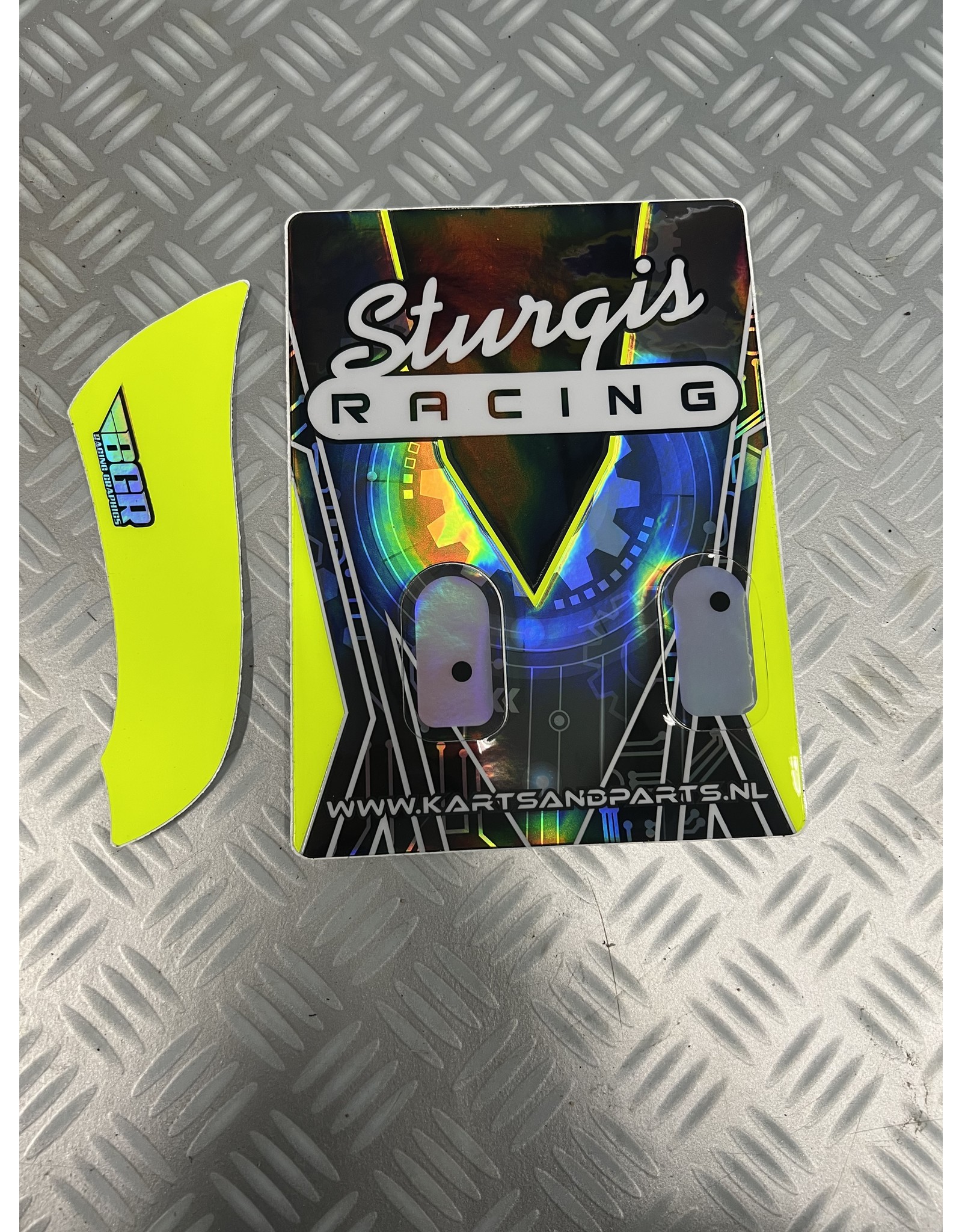 Sturgis Racing sticker carbon cover Honda GX motor