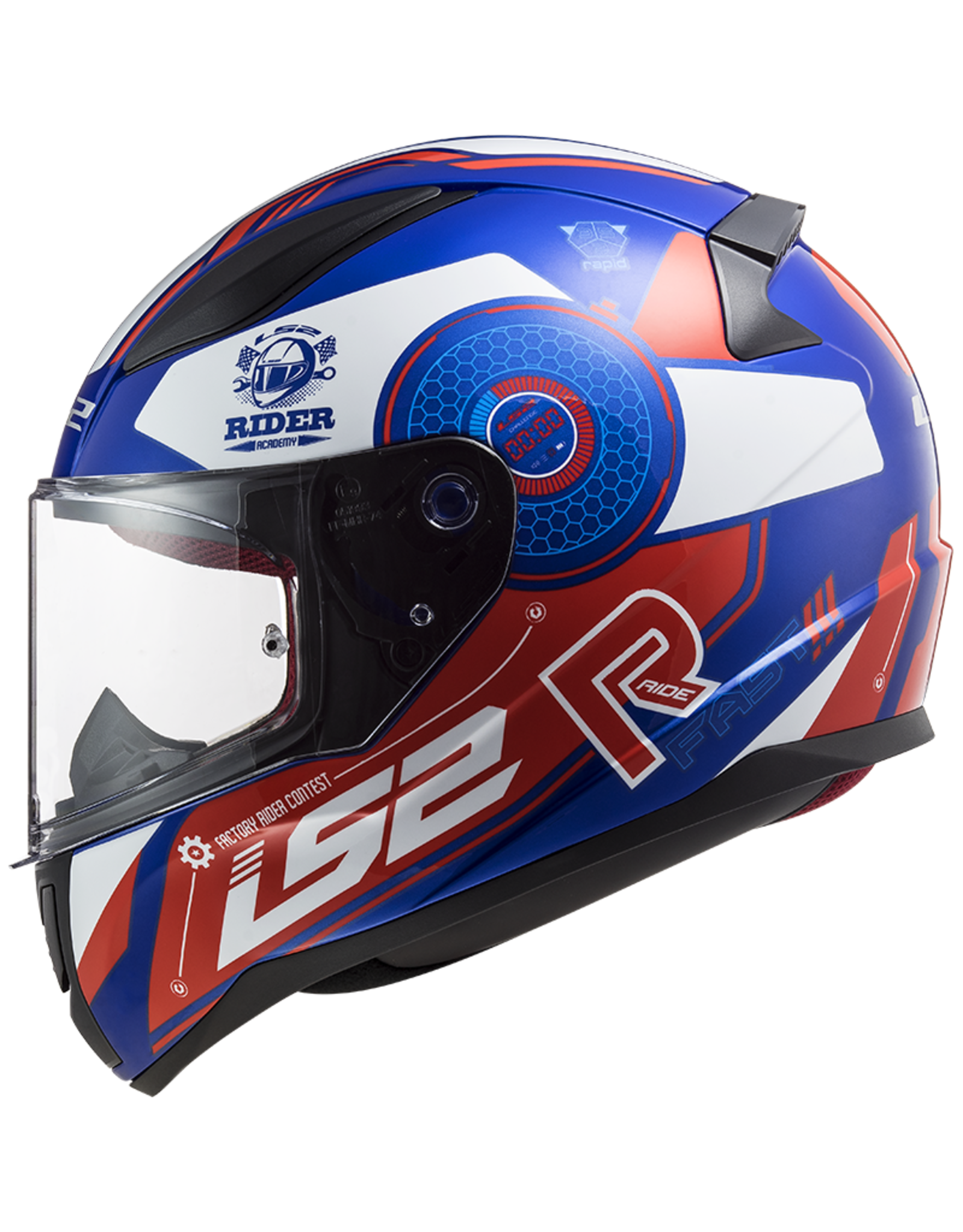 LS2 LS2 FF353 Gale Blue white red