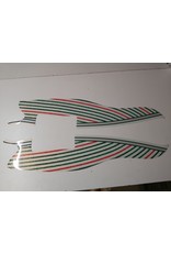 Tony Kart M6 front spoiler stickers