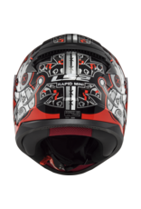 LS2 LS2 FF353 Rapid mini Kids helm Voodoo zwart/rood