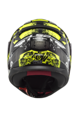 LS2 LS2 FF353 Rapid mini Kids helm Vignette zwart / fluor geel