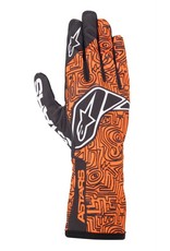 Alpinestars Alpinestars Tech 1-K V2 Vertical  Glove Oranje / zwart