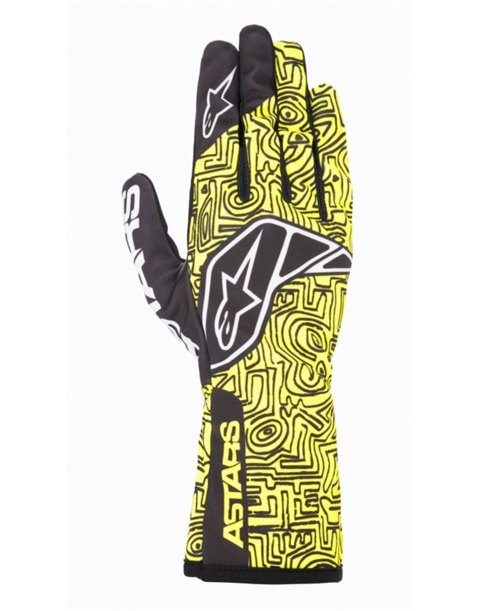 Alpinestars Alpinestars Tech 1-K V2 Vertical  Glove Yellow / black