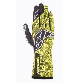 Alpinestars Alpinestars Tech 1-K V2 Vertical  Glove Geel / zwart