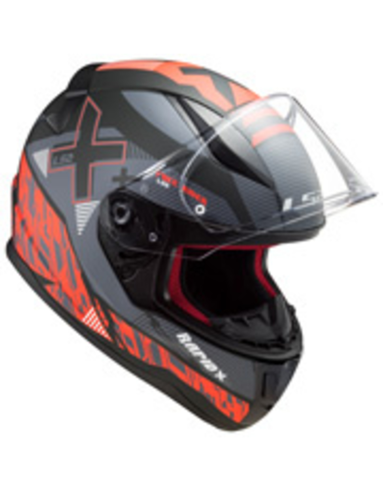 LS2 LS2 FF353 rapid X-street matt black / red